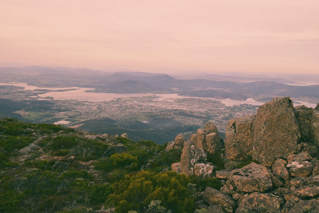 Hobart Tasmania Australia Mountains